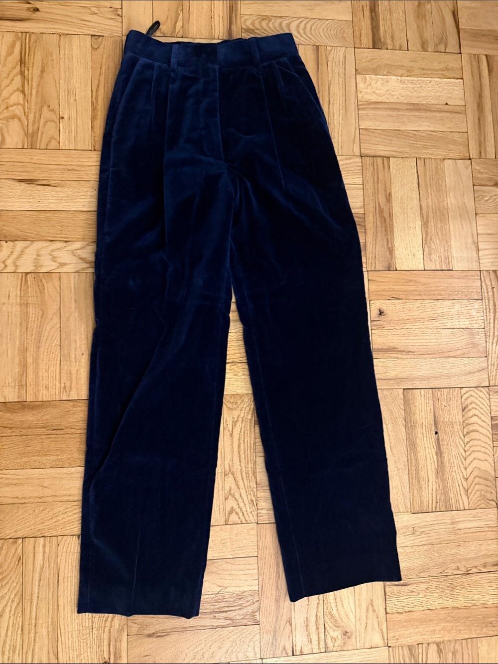 Blaze Milano Velvet fox pants - blue size 0